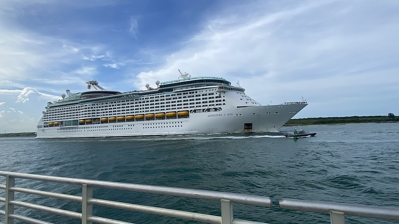 Adventure of the Seas, photographed in 2026