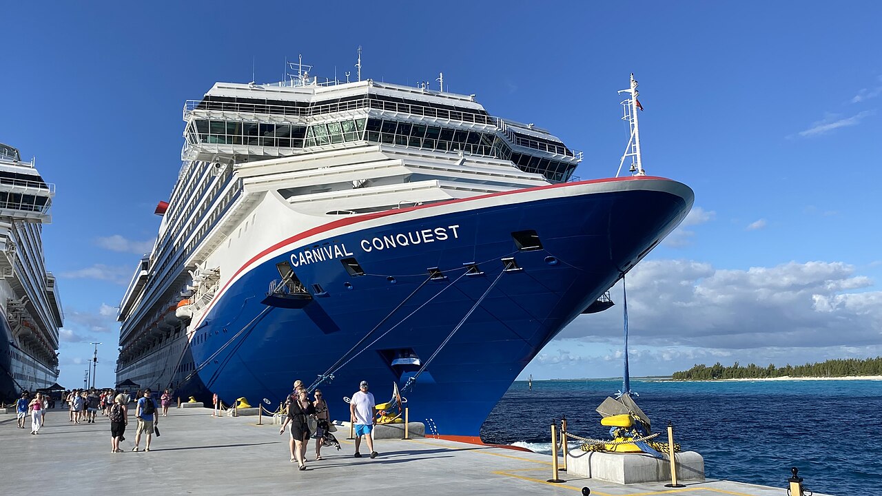 Carnival Conquest, photographed in 2026