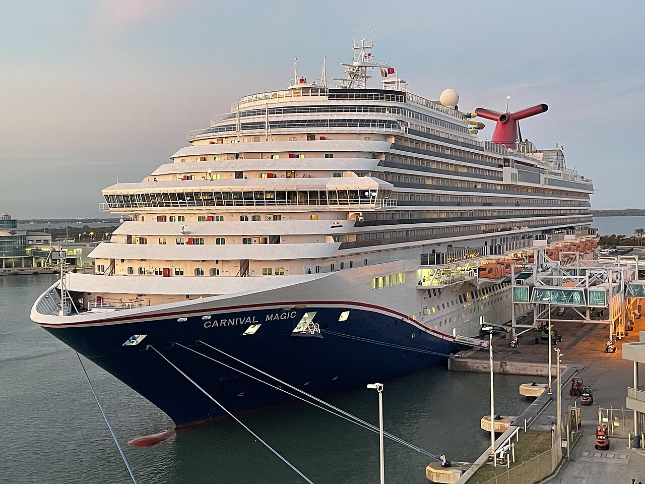 Carnival Magic, photographed in 2023