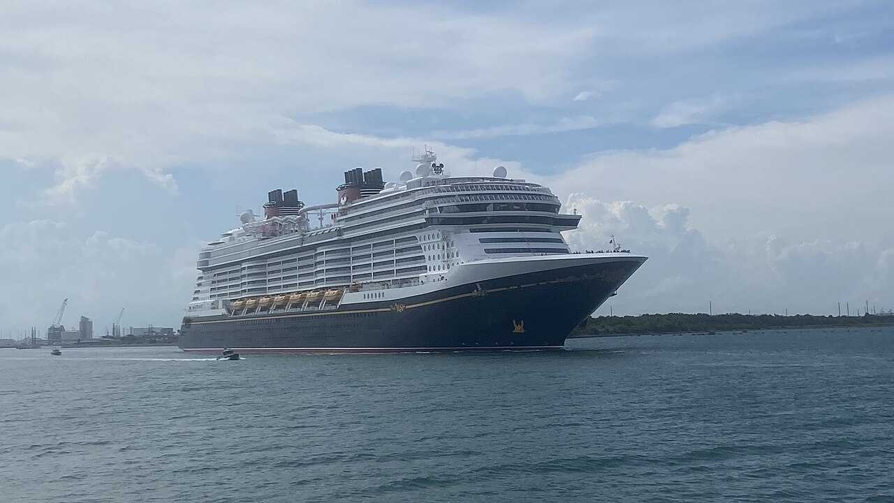 Disney Wish, photographed in 2026