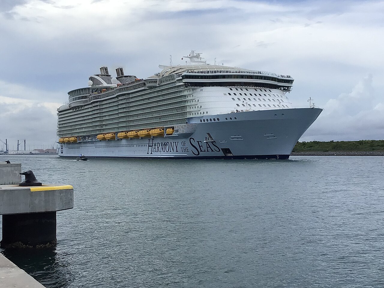 Harmony of the Seas, photographed in 2026