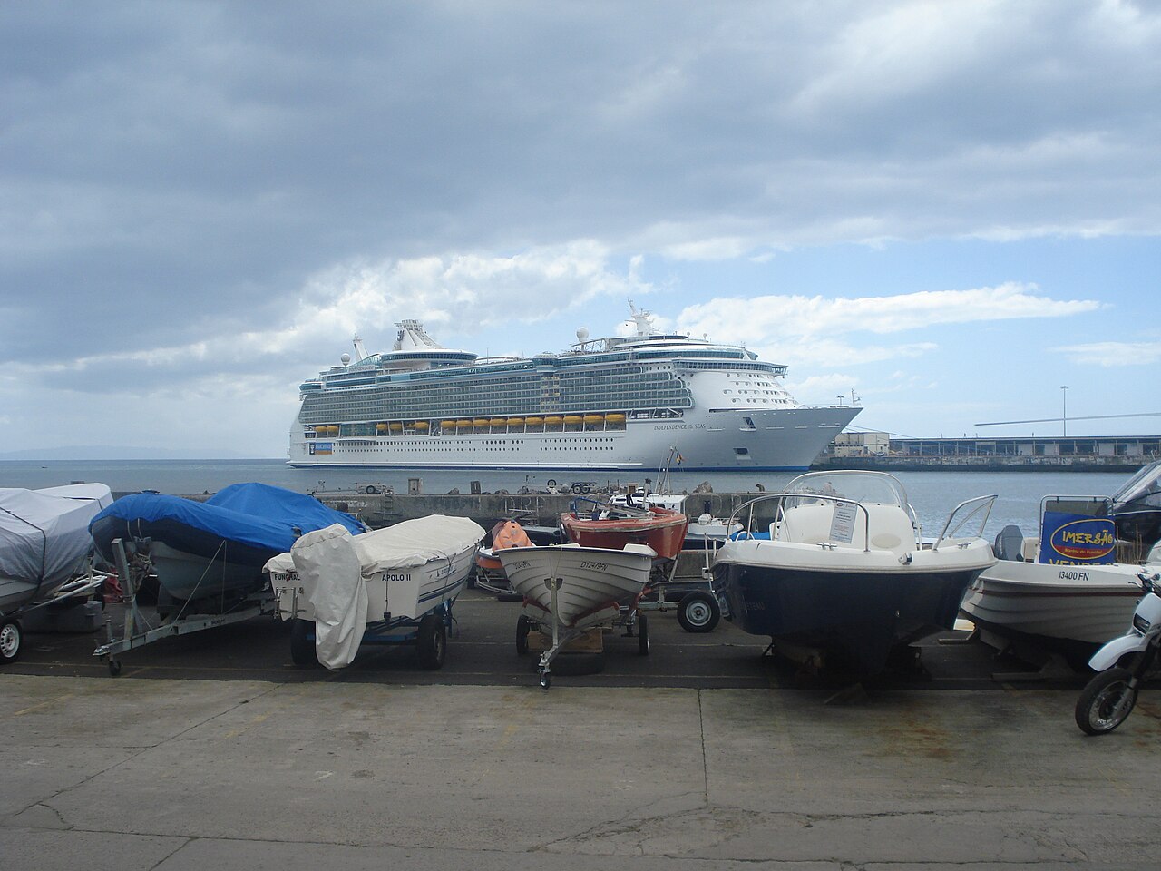 Independence of the Seas, photographed in 2008