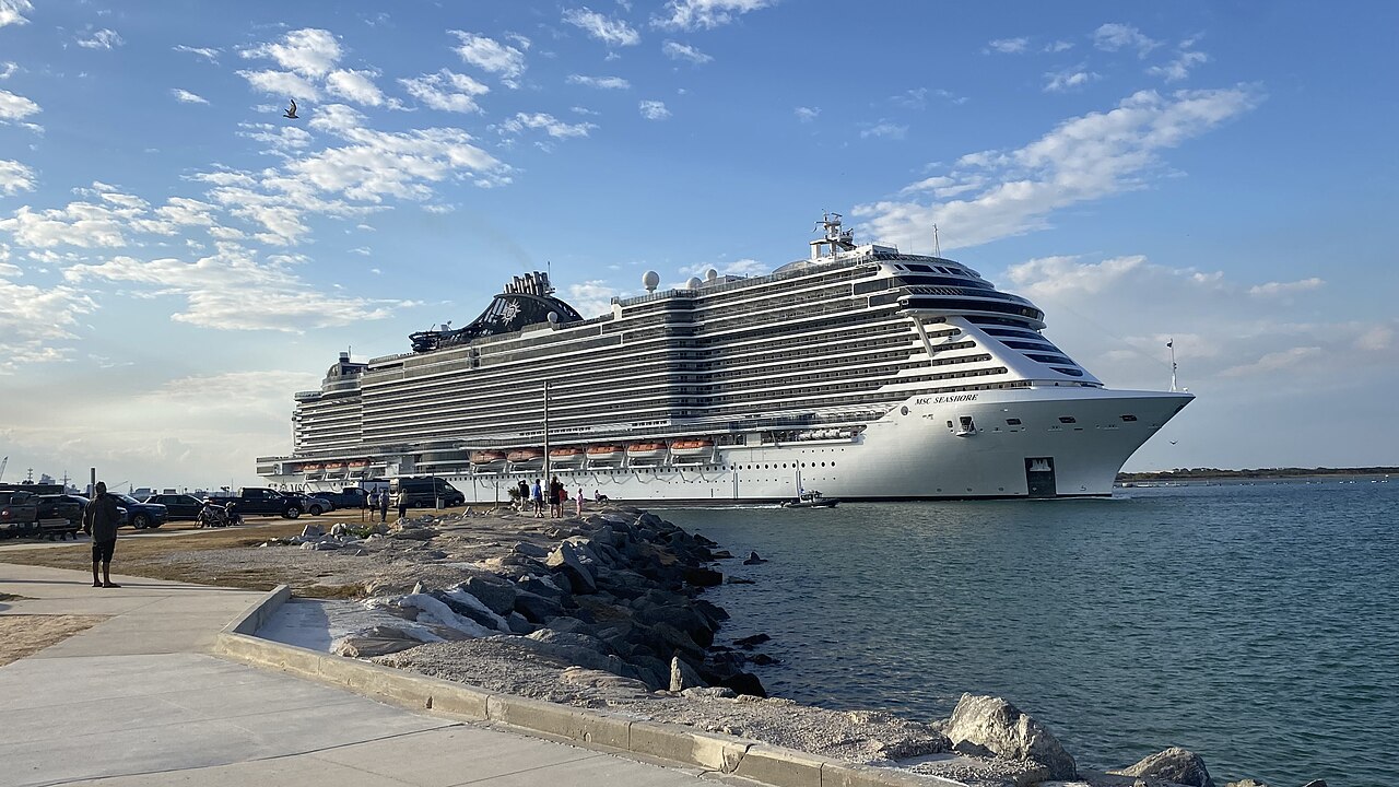MSC Seashore, photographed in 2026