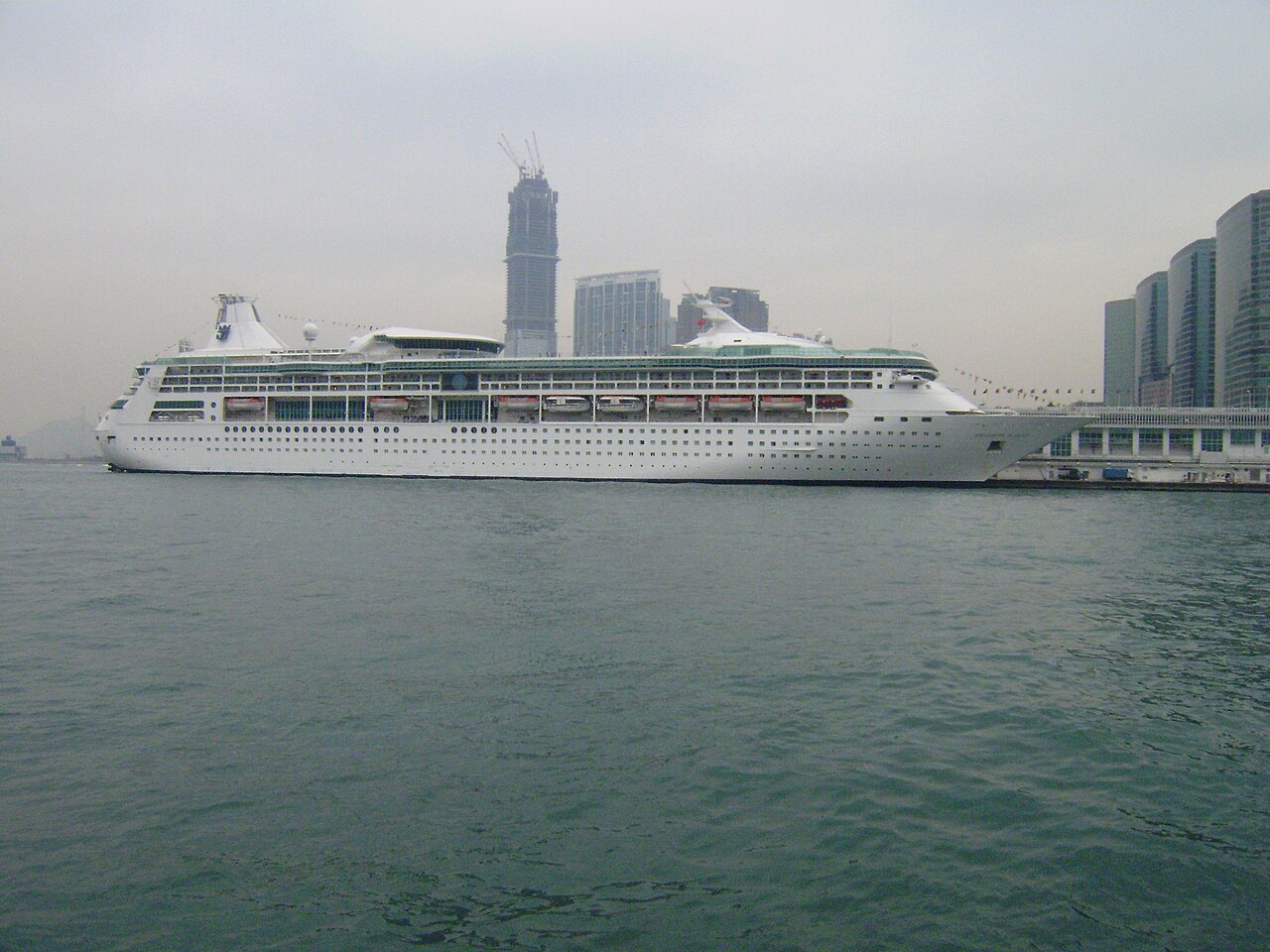 Rhapsody of the Seas, photographed in 2008