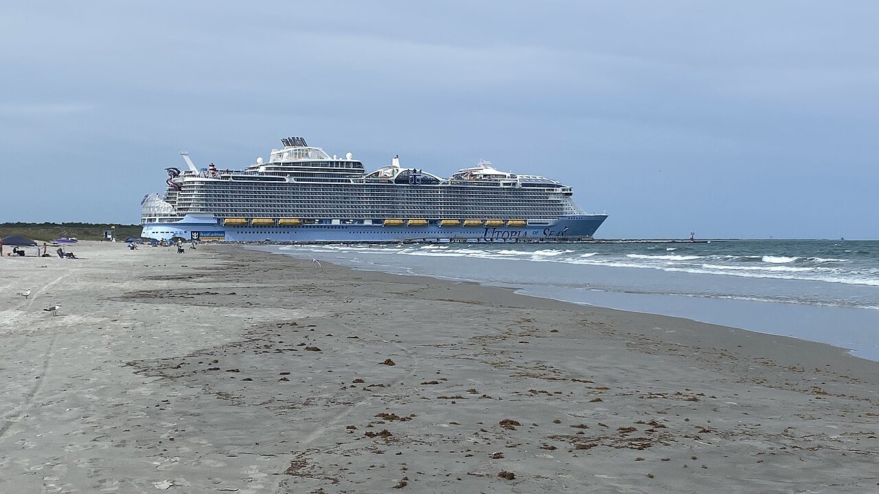 Utopia of the Seas, photographed in 2026